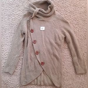 GRECERELLE - Beige Knit Sweater - Size Small